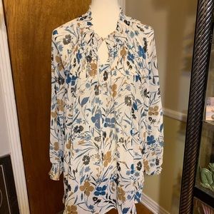 NEW w/o tags Style and Co. Floral Western Trail XL